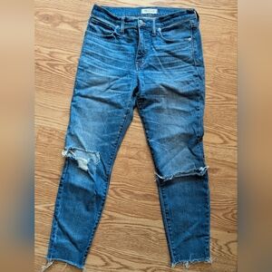 Madewell High Rise Skinny Jeans - Denim Blue